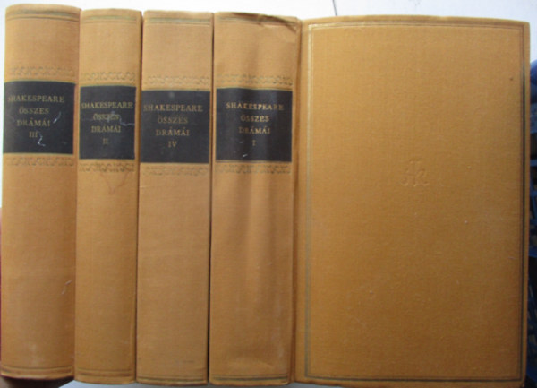 Shakespeare �sszes dr�m�i I-IV. (Helikon Klasszikusok)