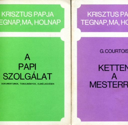 T�bb rendez� - Vall�si k�nyvek - 2 db