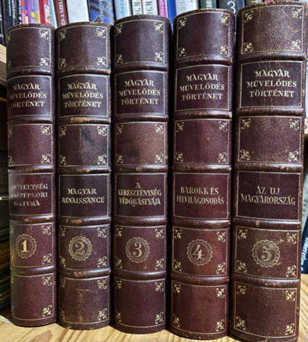 Domanovszky S�ndor  (szerk.) - Magyar m�vel�d�st�rt�net I-V. (I. kiad�s)