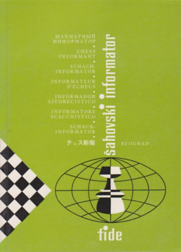 Sahovski infromator - Chess informant 33