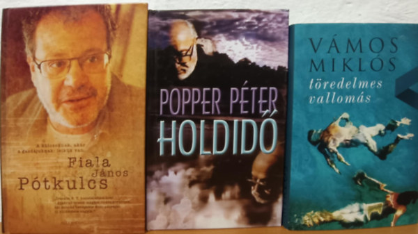 Fiala J�nos, V�mos Mikl�s Popper P�ter - Magyar kort�rs k�nyvcsomag