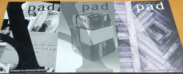 Jankovics Zolt�n -szerk - 3 db pad - irodalmi �s m�v�szeti foly�irat, sz�rv�nysz�mok, saj�t fot�