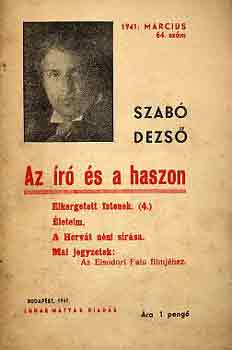 Szabó Dezső - Az író és a haszon