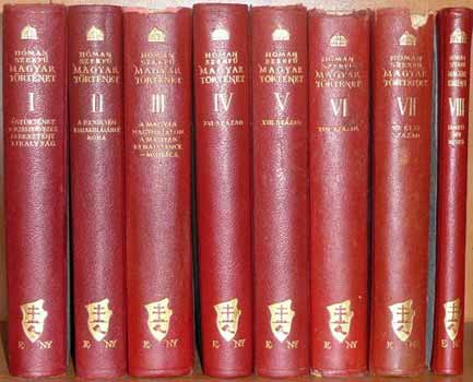 H�man-Szekf� - Magyar t�rt�net 1-8. k�t. (piros)