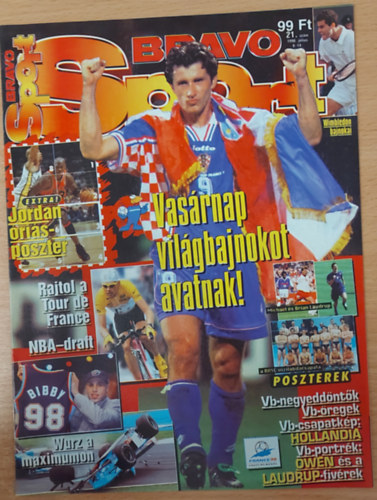 Buzg Jzsef  (szerk.) - Bravo Sport 21. szm 1998. jlius 8-14.