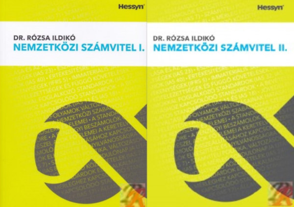 Dr. Rzsa Ildik - Nemzetkzi szmvitel I-II. (2 ktet)