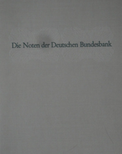Die Noten der Deutschen Bundesbank
