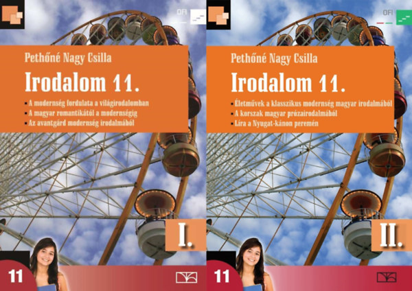 Irodalom 11. I-II. kötet - (NT-17320/1) + NT-17320/2) ( 2 kötet )