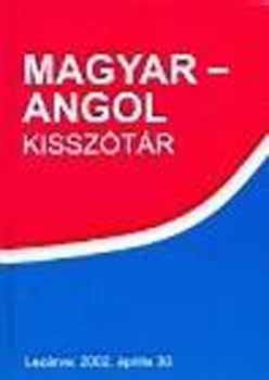 dr. V�ber J�nos - Magyar-angol kissz�t�r