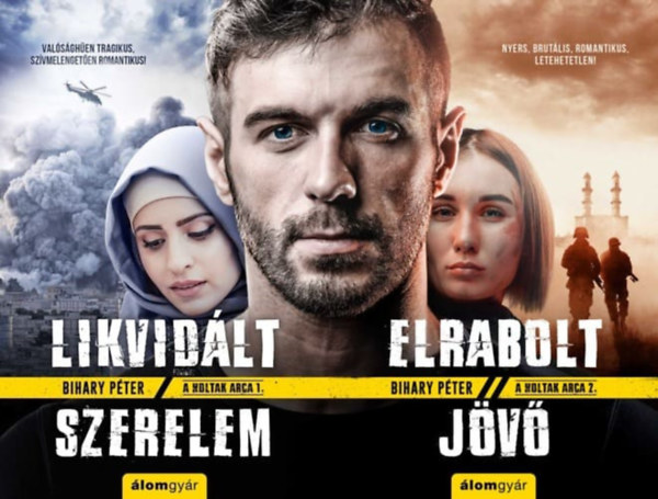 Bihary Pter - Holtak arca 1-2.:  Likvidlt szerelem + Elrabolt jv