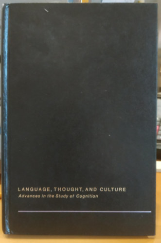 Claudia Mitchell-Kernan Susan Ervin-Tripp - Child Discourse - Language, thought and culture - Advanced in the Study of Cognition (Gyermekbesz�d - Nyelv, gondolkod�s �s kult�ra - Halad� a megismer�s tanulm�nyoz�s�ban)