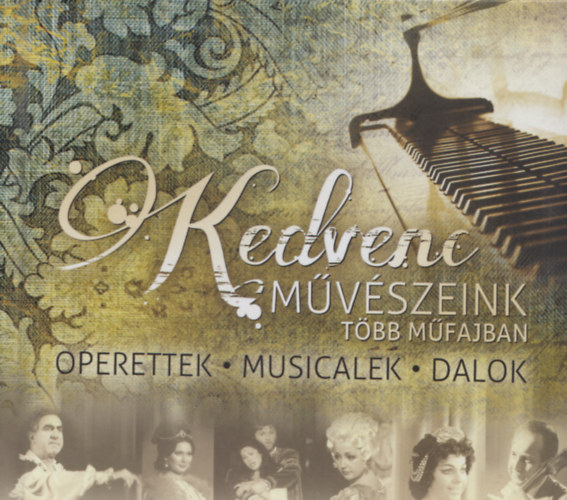 Balázs István - Kedvenc művészeink több műfajban (médiakönyv 3 CD-vel)