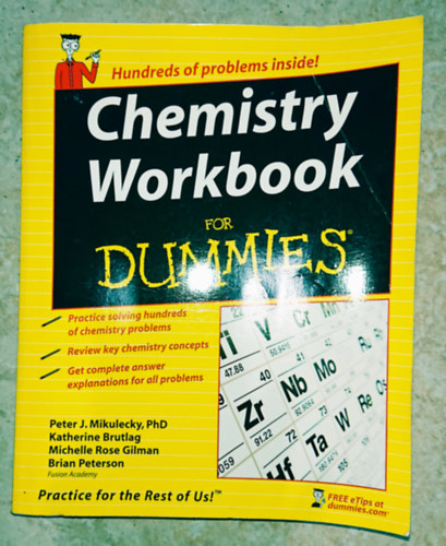 Chemistry Workbook for Dummies