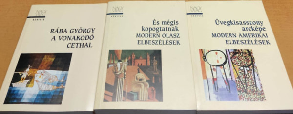 K�rtv�lyessy Kl�ra, R�ba Gy�rgy Ferencz Gy�z� szerk. - 3 db Nagyvil�g k�nyv: A vonakod� cethal + �s m�gis kopogtatnak + �vegkisasszony arck�pe