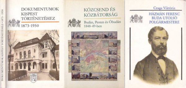 Szab Csaba  Czaga Viktria (szerk.), Nyerges Andrs (szerk.) - Budapest trtnete knyvcsomag
