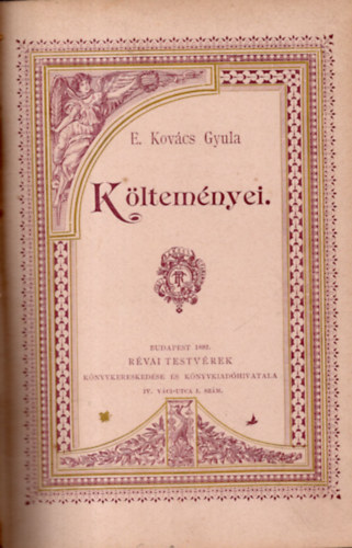 E. Kovcs Gyula - E. Kovcs Gyula kltemnyei