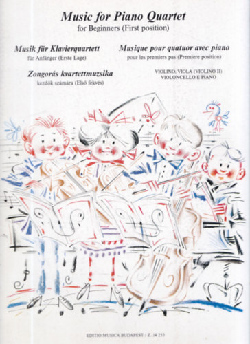 Vigh Lajos Pejtsik �rp�d - Zongor�s kvartettmuzsika kezd�k sz�m�ra (els� fekv�s)