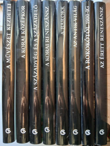 A m�v�szet t�rt�nete I-VIII. k�tet