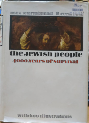 Cecil Roth Wurmbrand Max - The Jewish People: 4000 Years of Survival