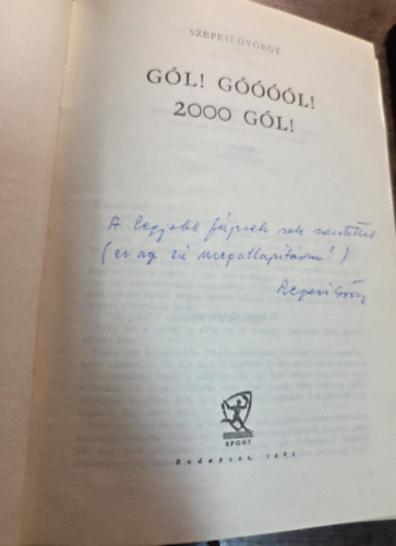 Szepesi Gy�rgy - G�l! G����l! 2000 G�l!