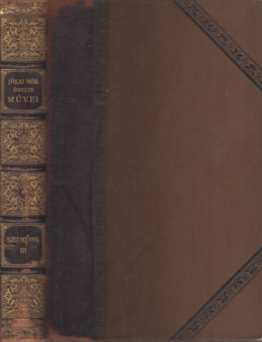 Jókai Mór - Színművek I.- II. (Nemzeti díszkiadás XXXVIII. - XXXIX. kötet ) - kiadói felbőr - 1895