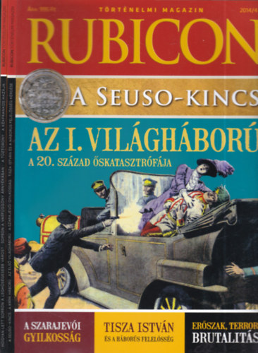 2 db. Rubicon magazin sz�rv�ny lapsz�m (2014/4-5 + 2014/8)