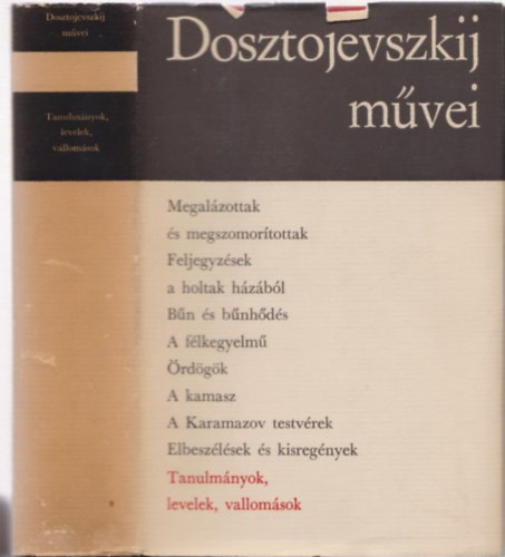 Fjodor Mihajlovics Dosztojevszkij - Tanulmányok, levelek, vallomások (Dosztojevszkij művei)