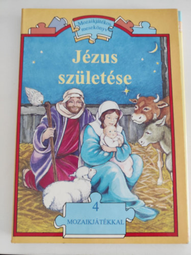 Jézus születése - 4 mozaikjátékkal