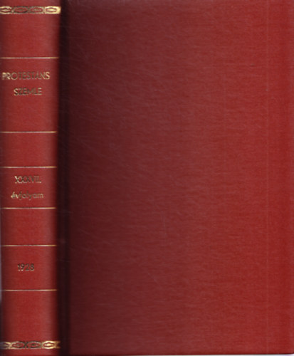 Protestáns Szemle XXXVII. évfolyam, 1928