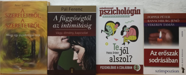 Dr. Purebl Gy�rgy, P�l Ferenc, Popper P; Ranschburg; Vekerdy Peter Lauster - Pszichol�giai k�nyvcsomag