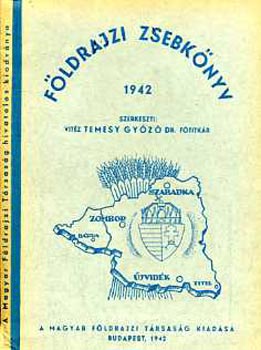 vitz Temessy Gyz - Fldrajzi zsebknyv 1942.