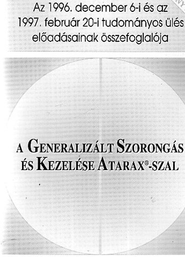 A generalizált szorongás és kezelése Atarax-szal