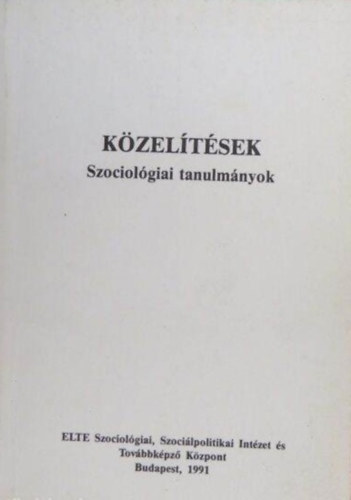 Nmedi Dnes - Kzeltsek (szociolgiai tanulmnyok)