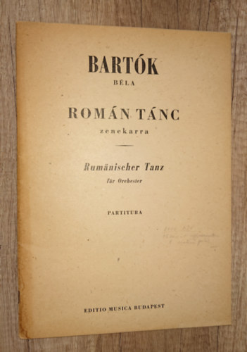 Bartók Béla - Román tánc - zenekarra