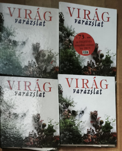 4db Virg varzslat album - Nvny-s virgrendezs, Az otthon dszei, Nvnykalauz, Nvnypols