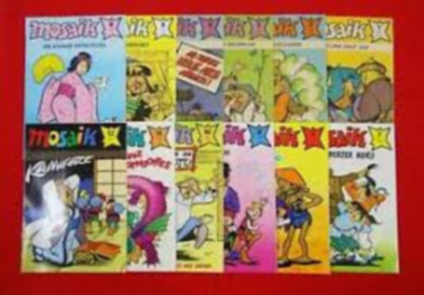 Manfred Rucht  (szerk.) - Mosaik - 1990/1-12. - teljes �vfolyam (n�met nyelv�)