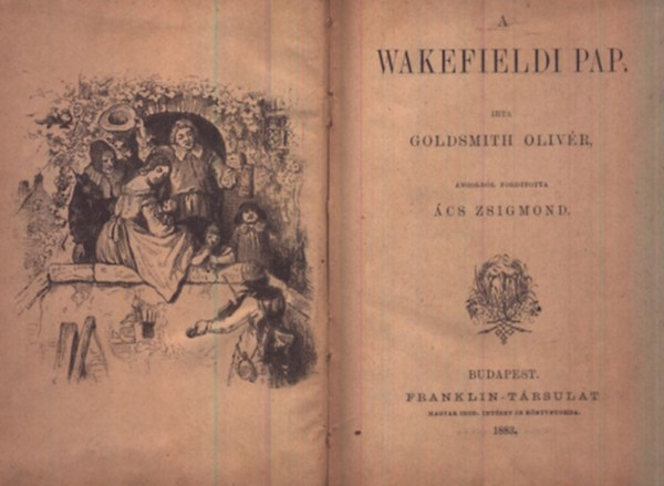 Goldsmith Olivr - A Wakefieldi pap