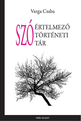 Varga Csaba - Sz��rtelmez� sz�t�rt�neti sz�t�r