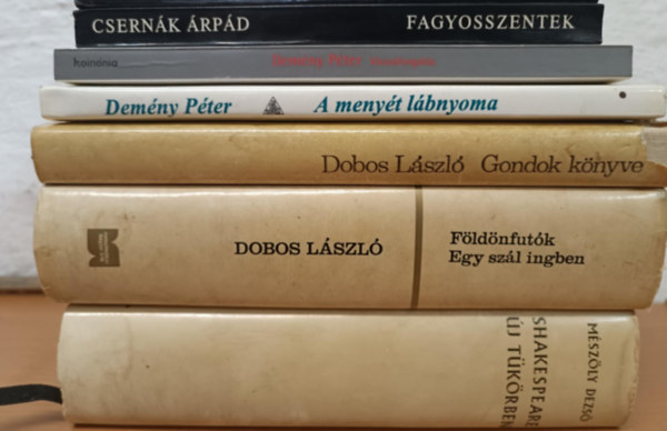 M�sz�ly Dezs�, Dem�ny P�ter, Csern�k �rp�d Dobos L�szl� - Magyar kort�rs k�nyvcsomag