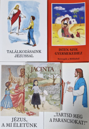 Ismeretlen Szerző - Vallásos könyvcsomag gyerekeknek - 5 kötet