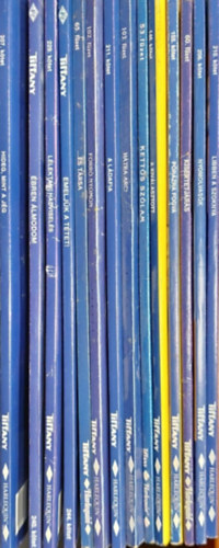 14 db Tiffany romantikus magazin