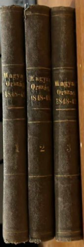 bray Kroly - Magyarorszg 1848-49-ben (regnyes korrajz) I-III.