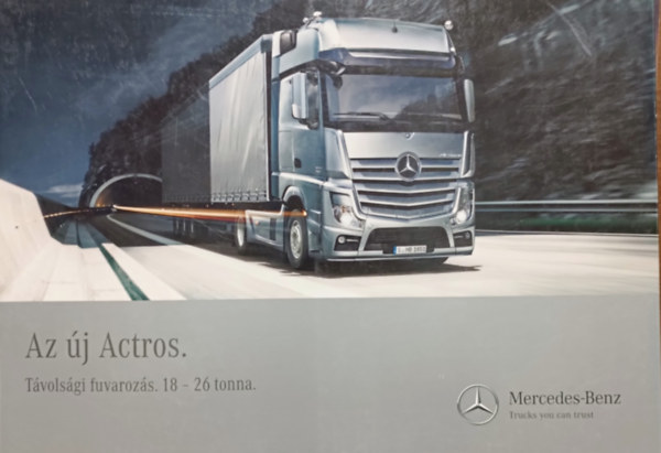 Mercedes-Benz - Actros 18-26 tonns kamion katalgus