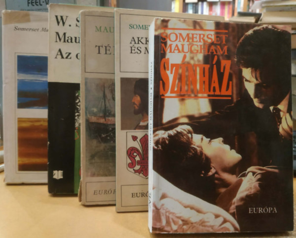 William Somerset Maugham - 5 db Maugham: Az ördög sarkantyúja + Az oroszlánbőr + Színház + Téli utazás + Akkor és most