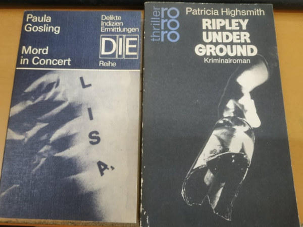 Paula Gosling Patricia Highsmith - Mord in Concert + Ripley under Ground (2 ktet)