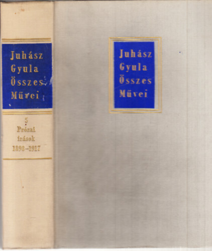 P�ter L�szl� szerk. - Juh�sz Gyula �sszes m�vei (pr�zai) V.