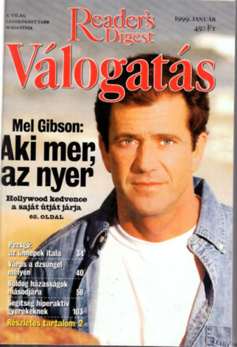 Luk�cs Tam�s  (szerk.) - Reader's digest �js�gok 1999. teljes �vfolyam ( k�t k�tetbe k�tve )
