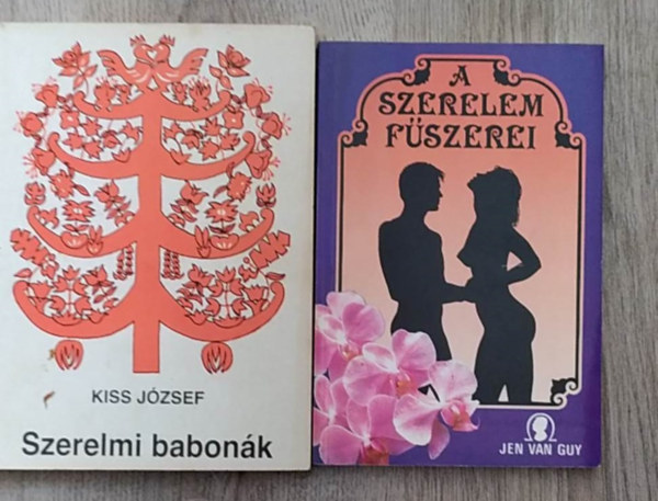 SZERZ Jen van Guy, Kiss Jzsef - 2 db knyv:Szerelmi babonk+A szerelem fszerei