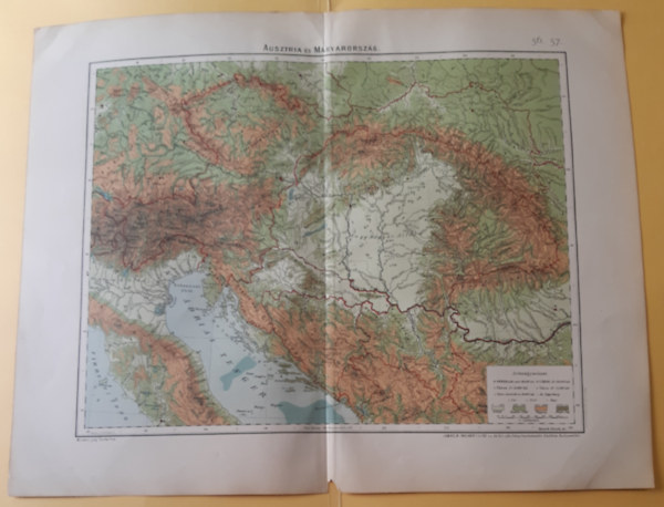 Dr. Br�zik K�roly - Ausztria �s Magyarorsz�g t�rk�p