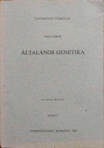 Vida Gbor - ltalnos genetika